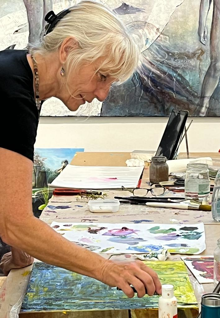 Atelier Künstlerin Gabriele Maderböck