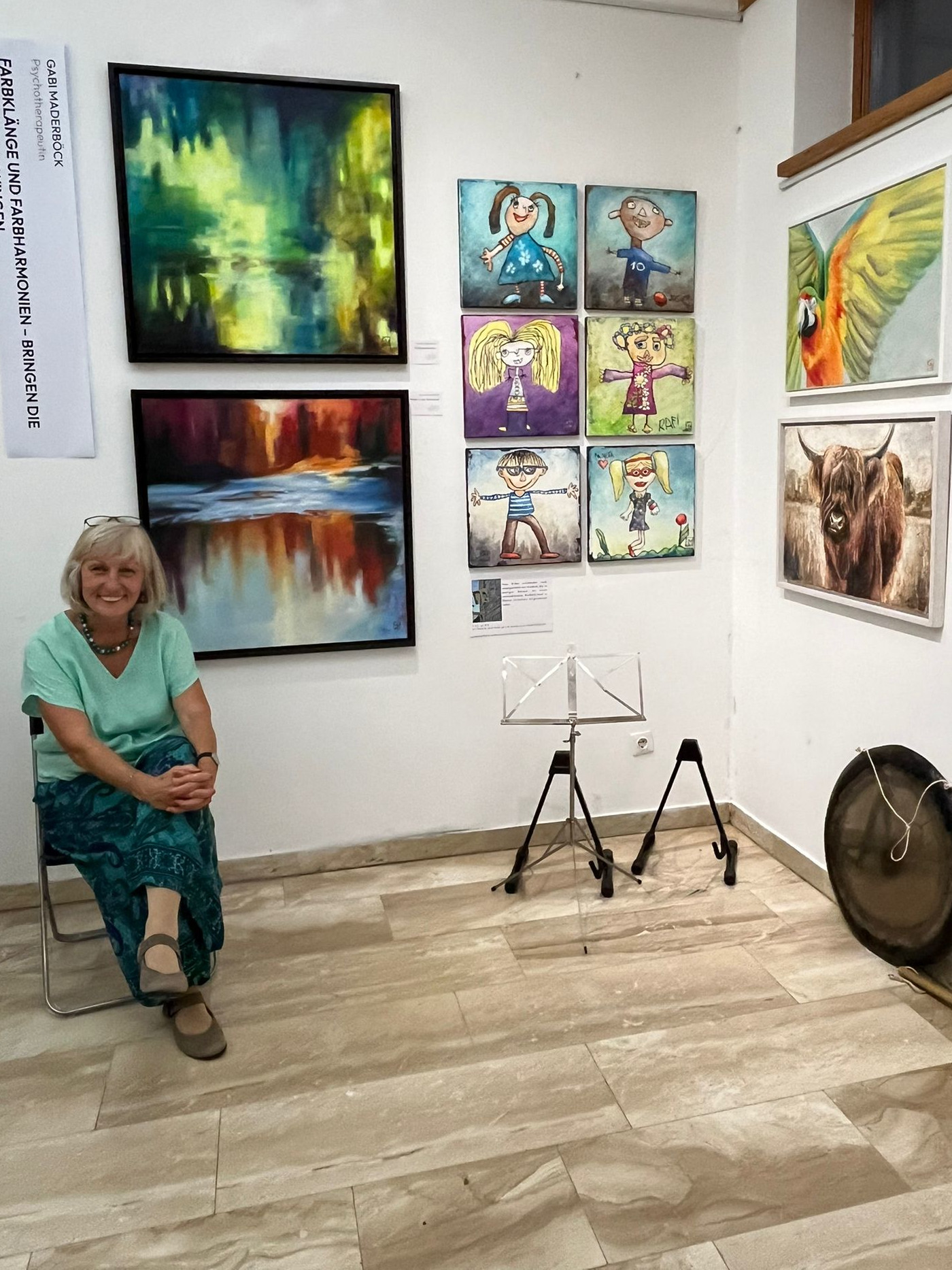 Ausstellung Pitten Gabriele Maderböck