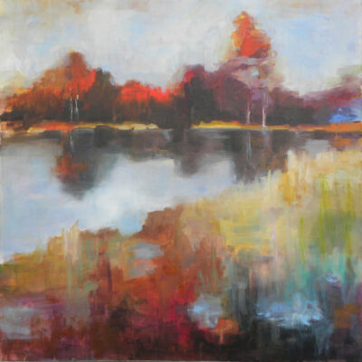 Herbst Impression - Ölbild von Gabriele Maderböck