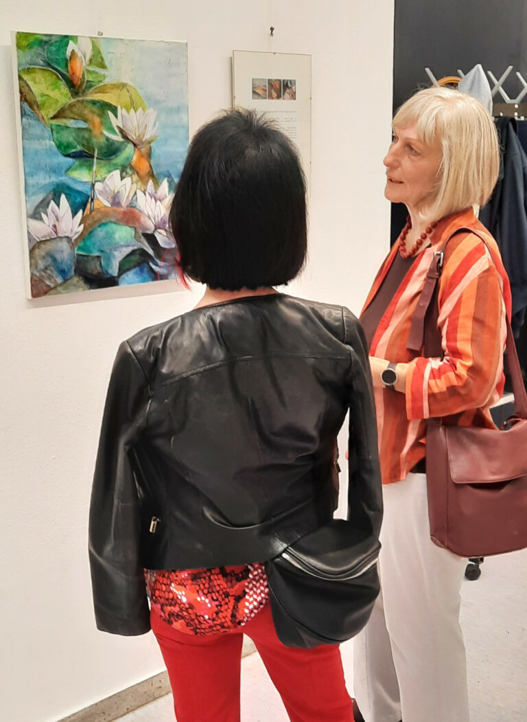 Ausstellung Pflückgalerie Baden Gabriele Maderböck