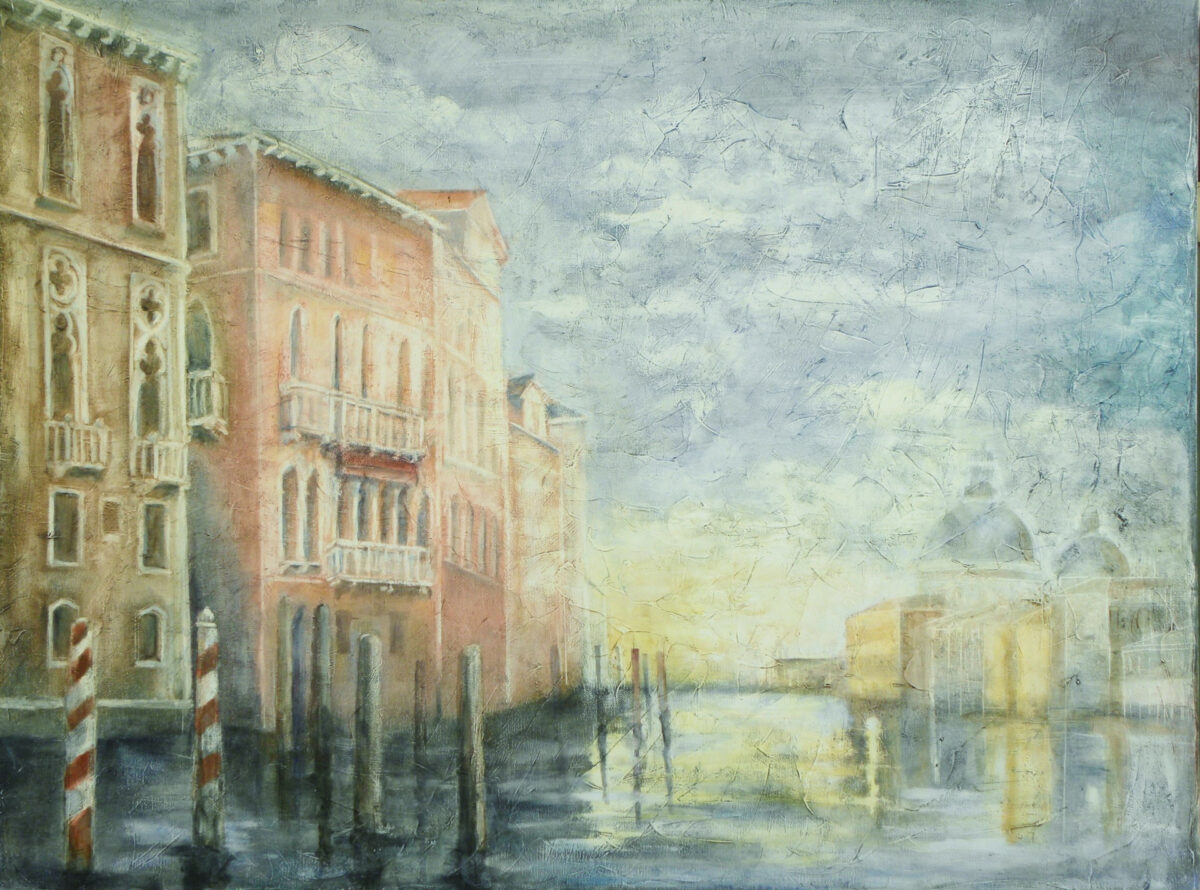 Venedig - Ölbild von Gabriele Maderböck
